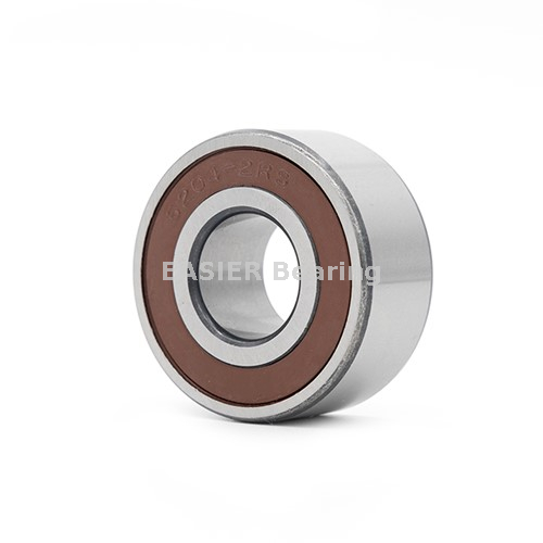 3012A-2RS Thin Angular Contact Ball Bearing Nylon Cage with Double Rubber Seals 